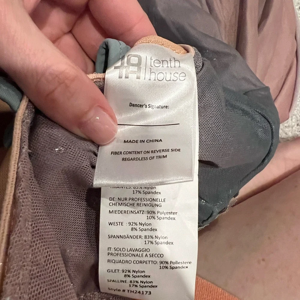 Tenth House - TH24173 - Pale Pink - Luna - Lyrical Dance Costume (READ DESCRIP.) - Picture 3 of 5